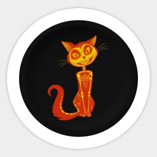 XRAY CAT FULL MOON SERIES Sticker